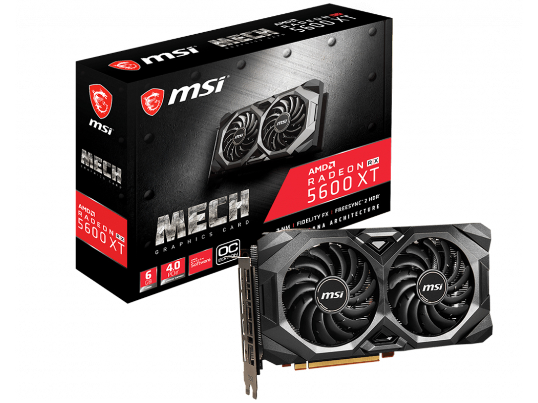 Radeon RX 5600 XT MECH OC [PCIExp 6GB] �̐��i�摜