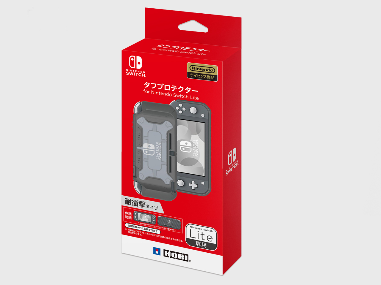 �^�t�v���e�N�^�[ for Nintendo Switch Lite NS2-056 [�N���A×�O���[]