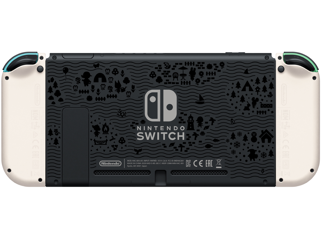 買い付けSwitch新型　あつまれどうぶつの森　画面本体のみ　任天堂　QA2608 Nintendo Switch