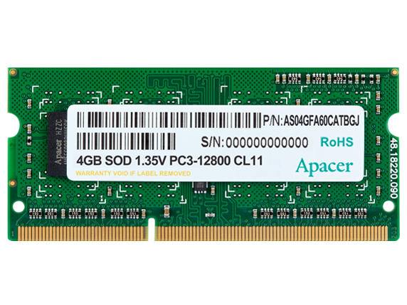 DV.04G2K.KAM [SODIMM DDR3 PC3-12800 4GB] �̐��i�摜