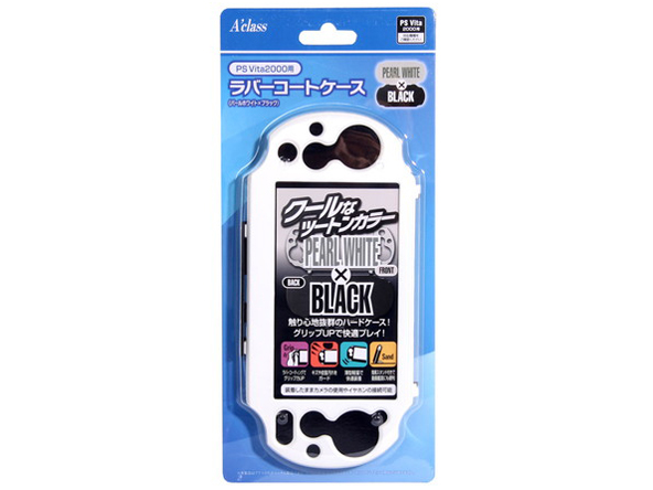 PS Vita2000�p���o�[�R�[�g�P�[�X SASP-0317 [�p�[���z���C�g×�u���b�N]