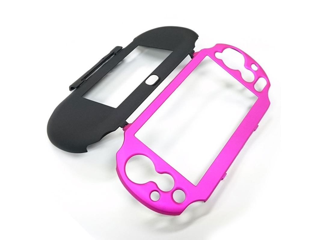 PS Vita2000�p���o�[�R�[�g�P�[�X SASP-0319 [�s���N×�u���b�N] �̐��i�摜