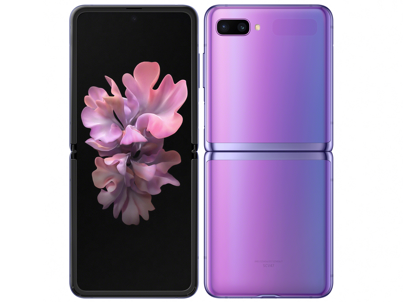 Galaxy Z Flip SCV47 au [�~���[ �p�[�v��] �̐��i�摜