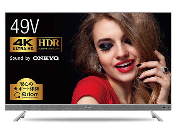 Qriom 49型 4K液晶テレビ QRS-49U4K 71iS8qSXV2L._UF894,1000_QL80_.jpg