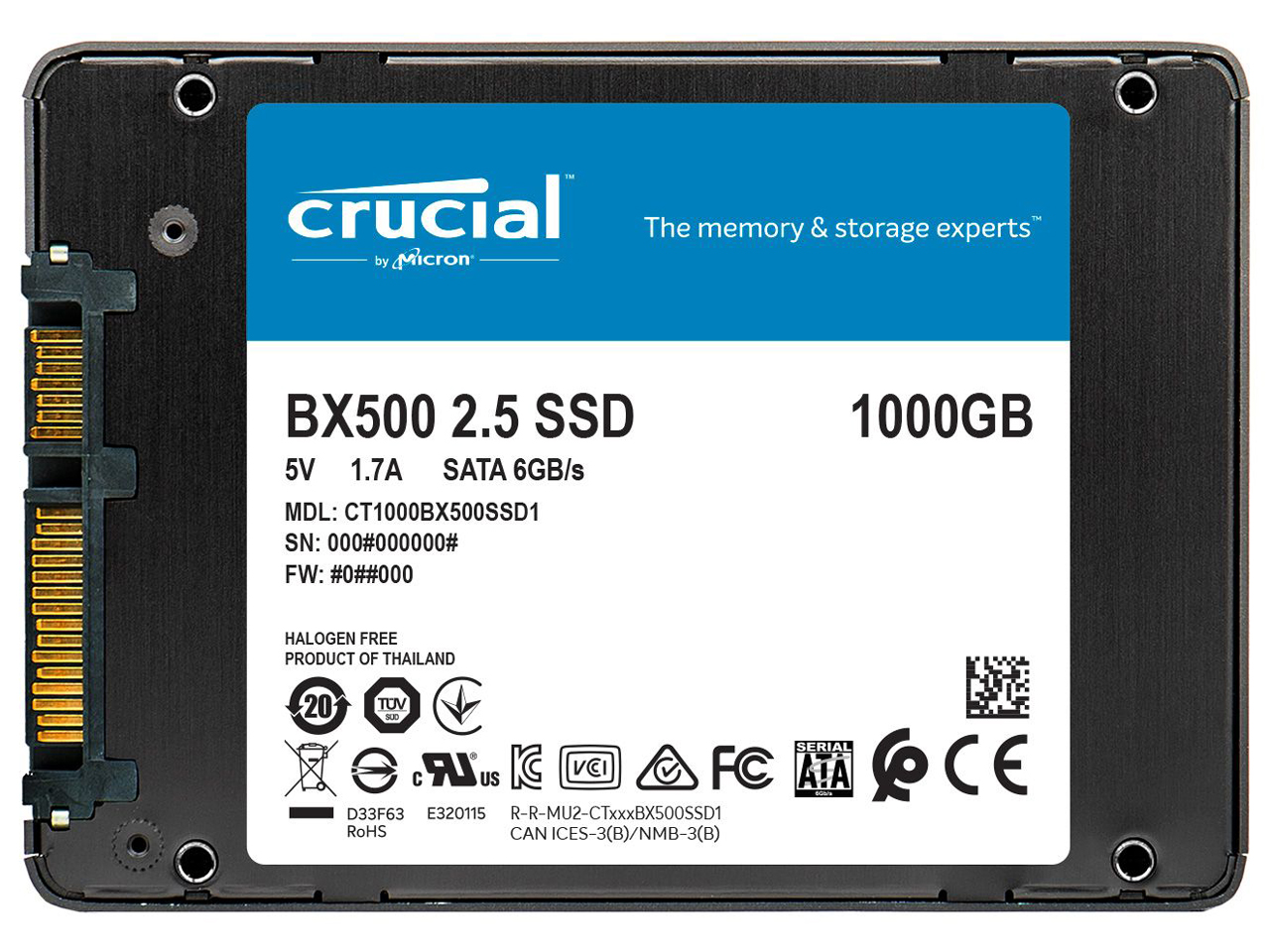 BX500 CT1000BX500SSD1