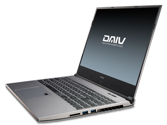 DAIV 5P Core i7/16GB������/512GB NVMe SSD/GeForce GTX 1650/15.6�^�t��HD�t�����ڃ��f�� �̐��i�摜