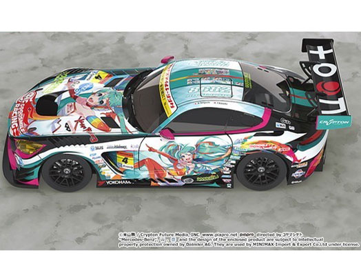�����~�N GT�v���W�F�N�g 1/64 �O�b�h�X�}�C�� ���� �~�N AMG 2016 SUPER GT ver. �̐��i�摜