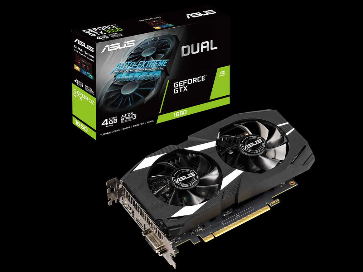 DUAL-GTX1650-4G [PCIExp 4GB] �̐��i�摜