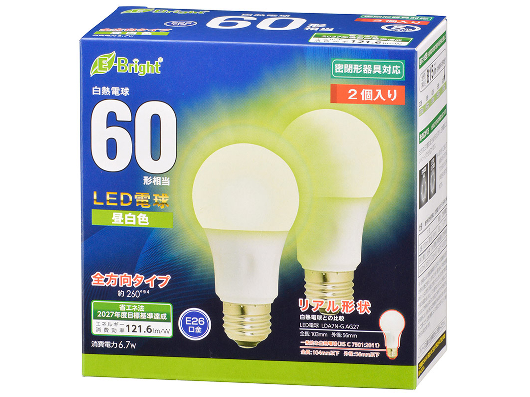 E-Bright LDA7N-G AG27 2P [�����F] �̐��i�摜