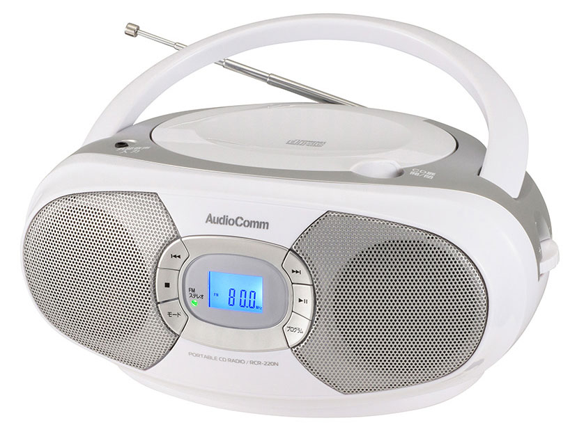 AudioComm RCR-220N-S [�V���o�[] �̐��i�摜