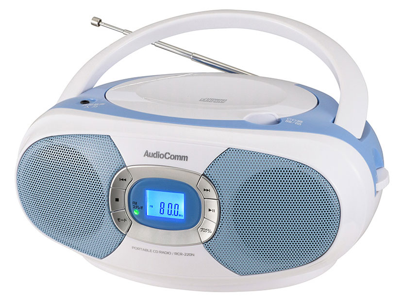 AudioComm RCR-220N-A [�u���[] �̐��i�摜