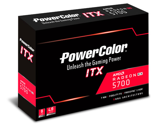 PowerColor Radeon RX 5700 ITX AXRX 5700 ITX 8GBD6-2DH [PCIExp 8GB]