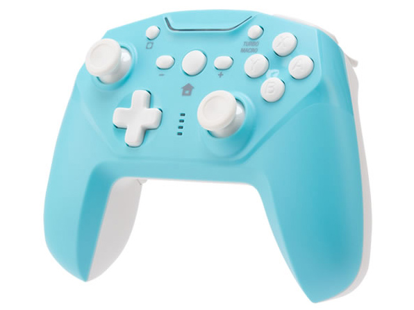 CYBER�E�W���C���R���g���[���[ �����^�C�v(SWITCH�p) CY-NSGYCWL-LBC [���C�g�u���[×�N���[��] �̐��i�摜