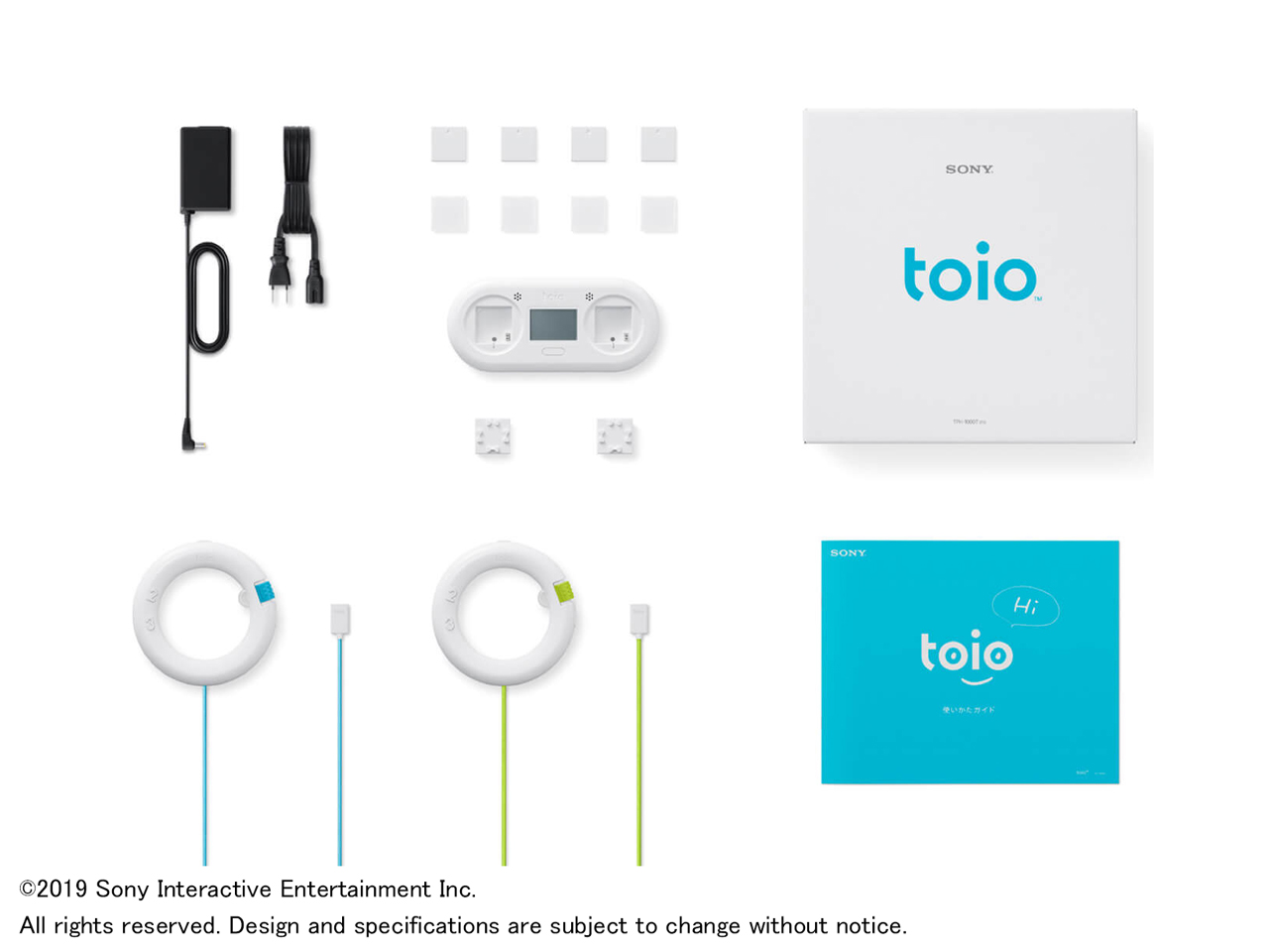toio �{�̃Z�b�g TPH-1000T 010 [�z���C�g] �̐��i�摜