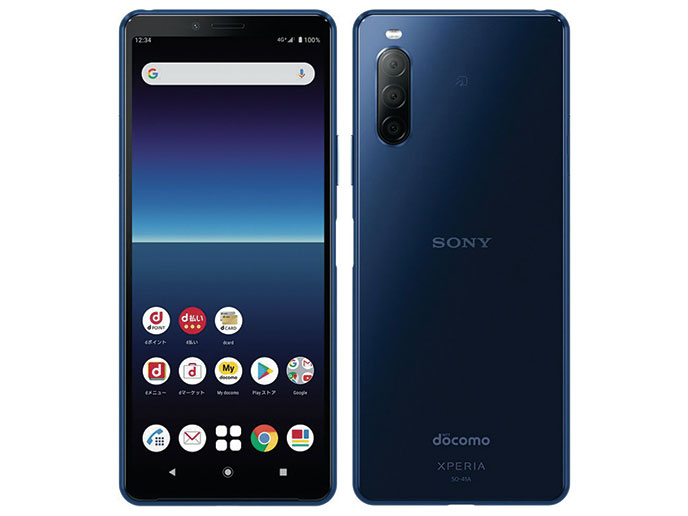 Xperia 10 II SO-41A docomo [�u���[] �̐��i�摜