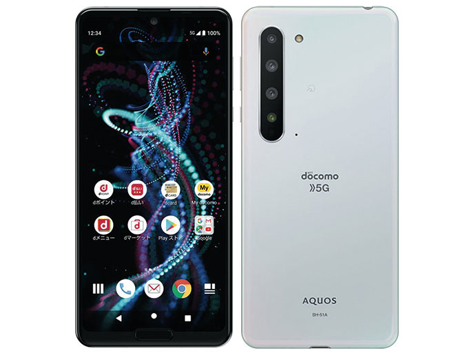 AQUOS R5G SH-51A docomo [�I�[�����z���C�g] �̐��i�摜