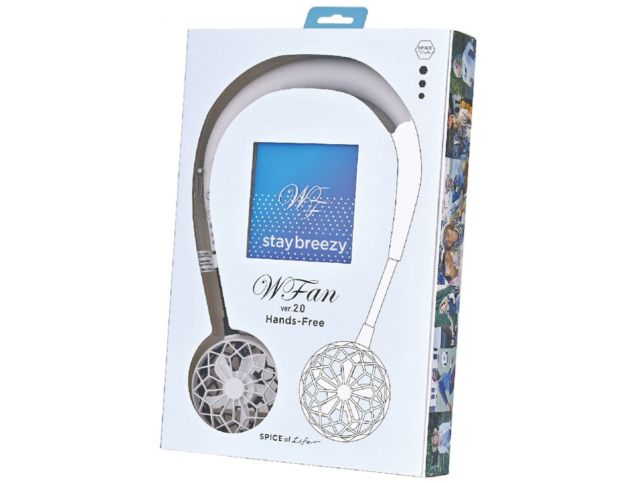 WFan DF201WB [�z���C�g&�u���b�N]