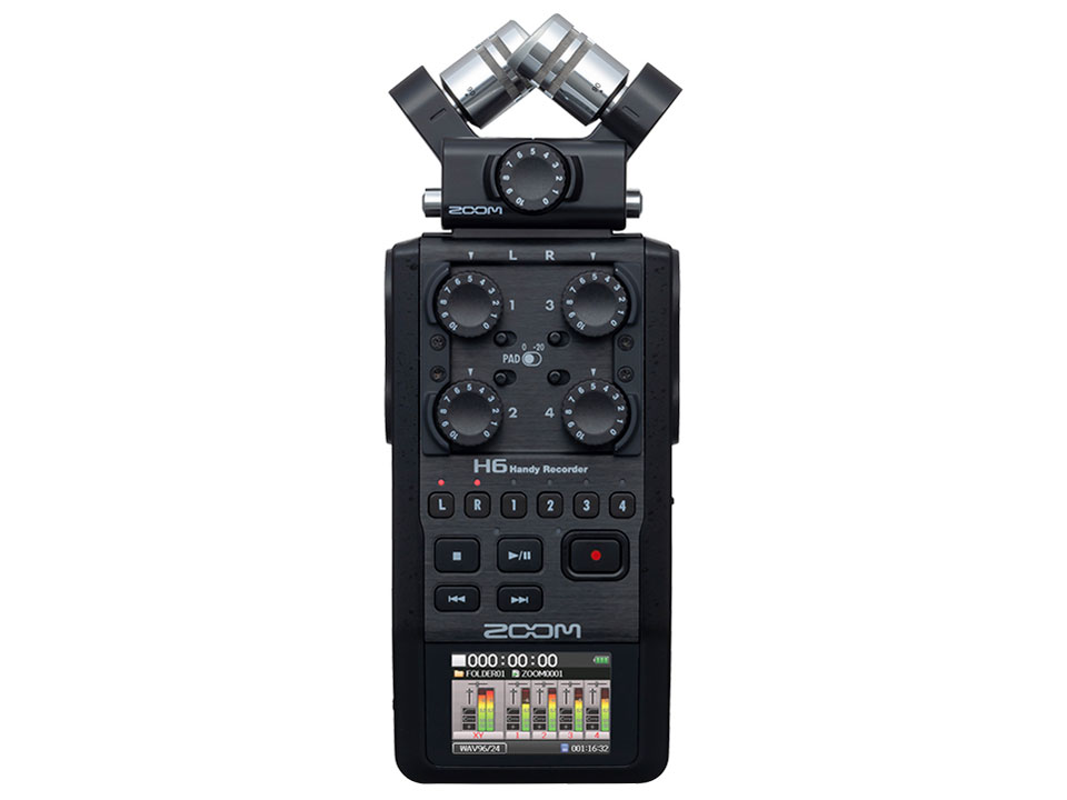 Handy Recorder H6/BLK [Black] �̐��i�摜