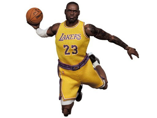 MAFEX LeBron James Los Angeles Lakers