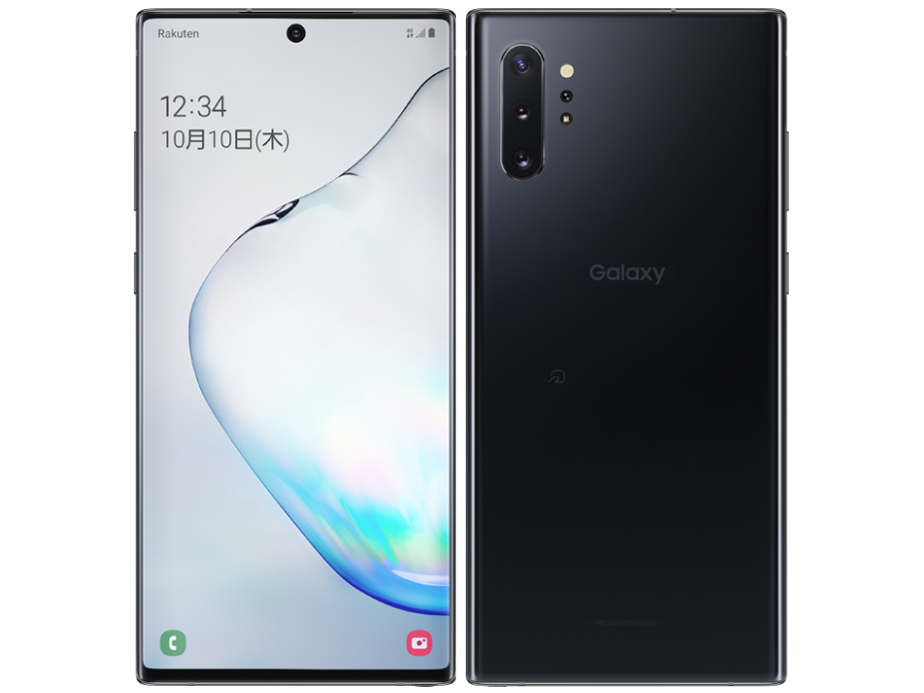 Galaxy Note10+ �y�V���o�C�� [�I�[���u���b�N] �̐��i�摜
