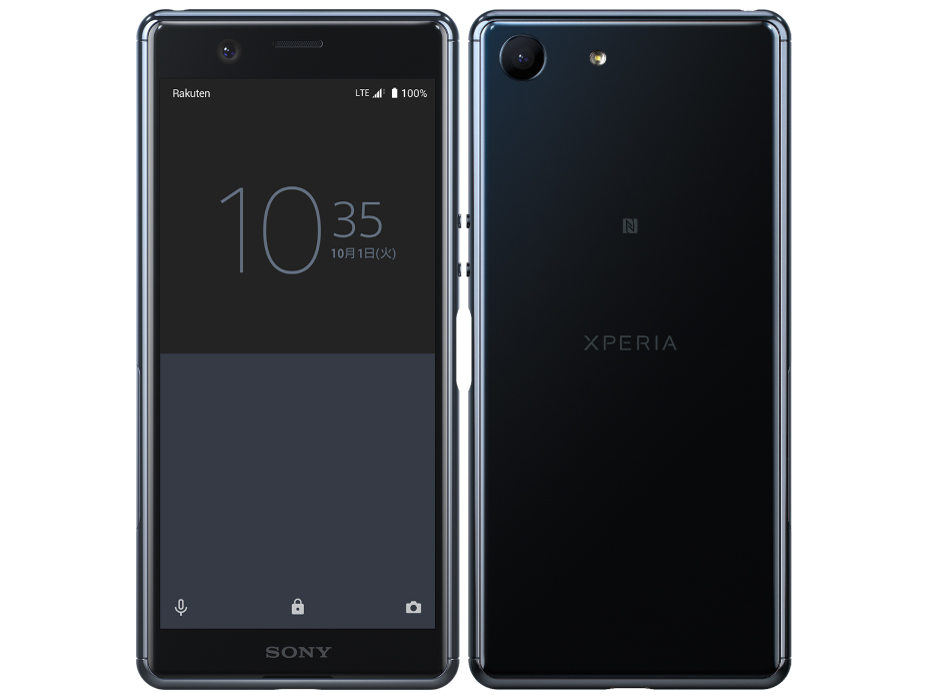 Xperia Ace �y�V���o�C�� [�u���b�N] �̐��i�摜