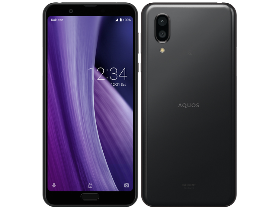 AQUOS sense3 plus �y�V���o�C�� [�u���b�N] �̐��i�摜