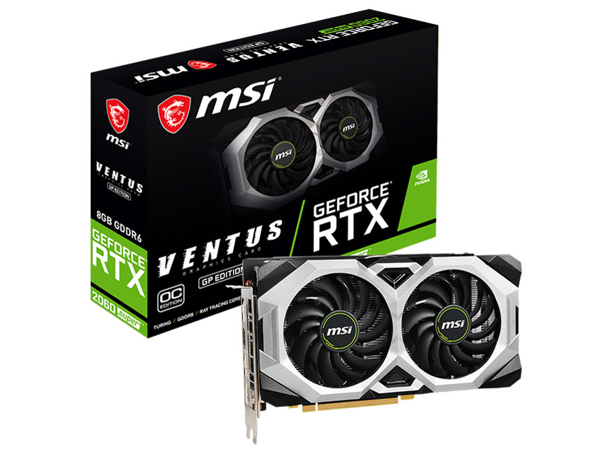 GeForce RTX 2060 SUPER VENTUS GP OC [PCIExp 8GB] �̐��i�摜