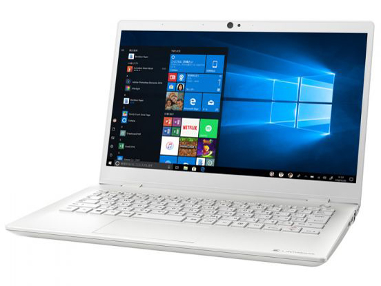 dynabook GZ83/MW ���i.com���� W6GZ83BMWC-K 13.3�^�t��HD Core i7 10710U 512GB_SSD+32GB_Optane������ Office���� [�p�[���z���C�g] �̐��i�摜