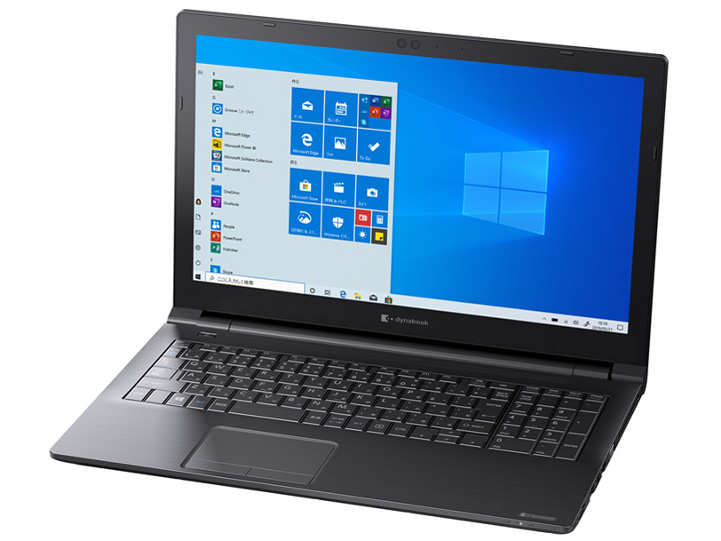 dynabook EZ55/PBSD ���i.com���� W6EZ55JPBA-K 15.6�^�t��HD Core i7 8565U 512GB_SSD Office�Ȃ� �̐��i�摜
