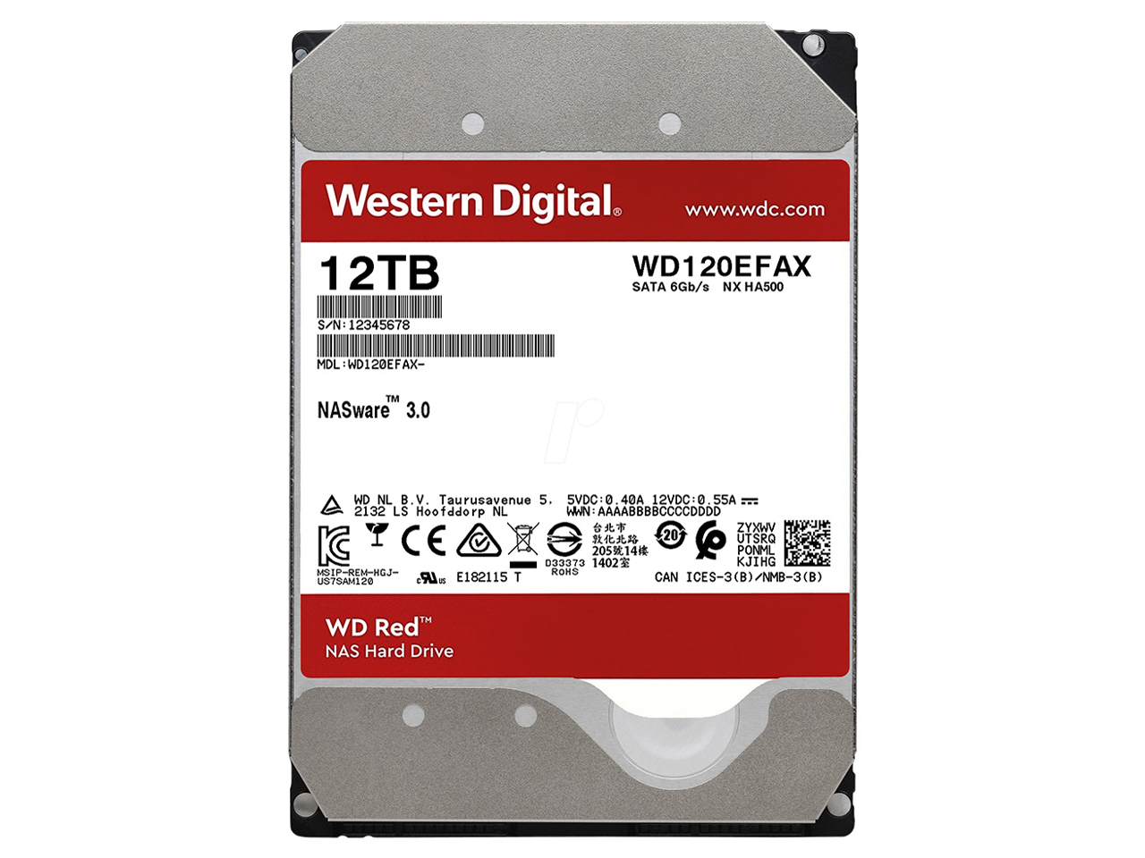 LHD-WD120EFAX [12TB SATA600] �̐��i�摜
