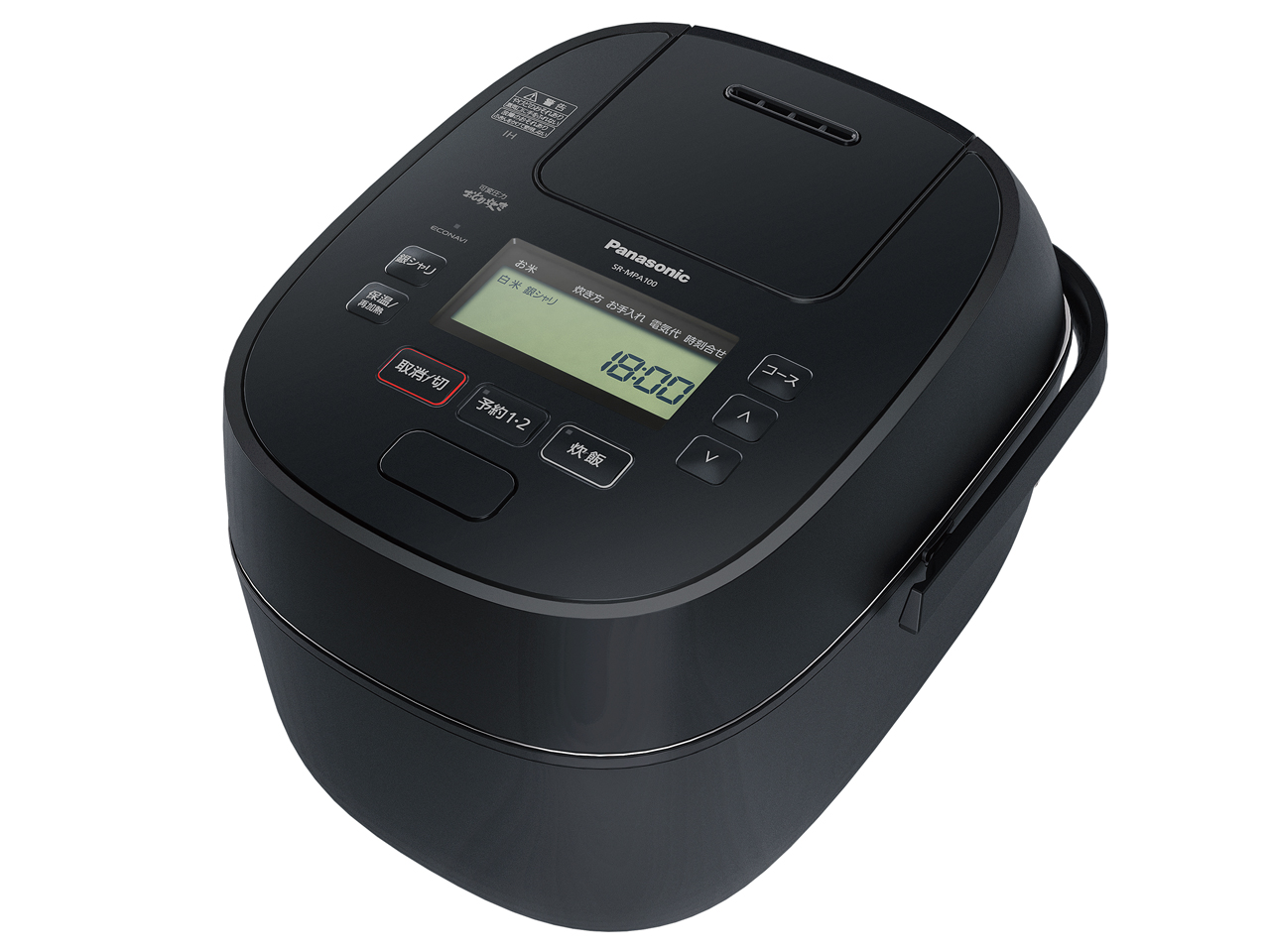 Panasonic SR-FX100Y IH炊飯器 ブラック 26b07101d6f759bdc1305a8a8104b7