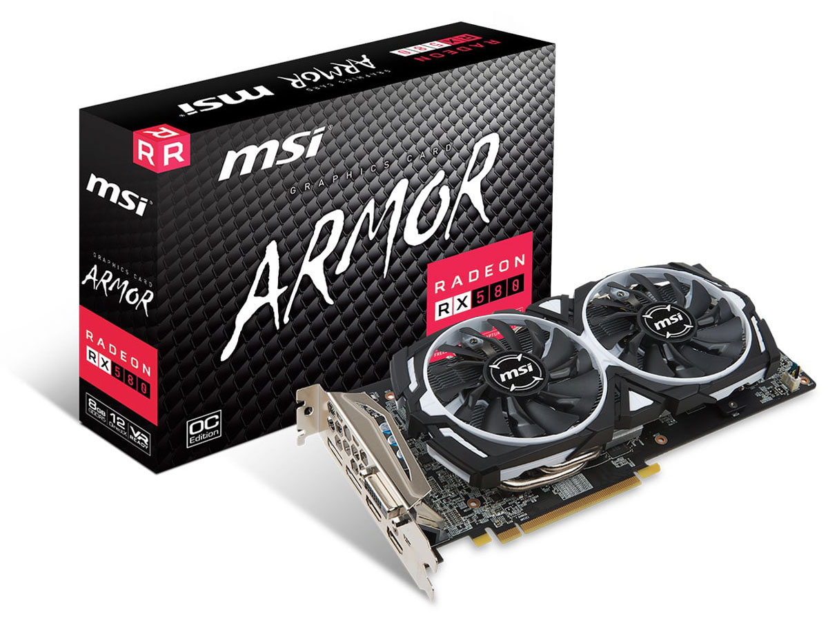 Radeon RX 580 ARMOR 8G OC J [PCIExp 8GB] �̐��i�摜