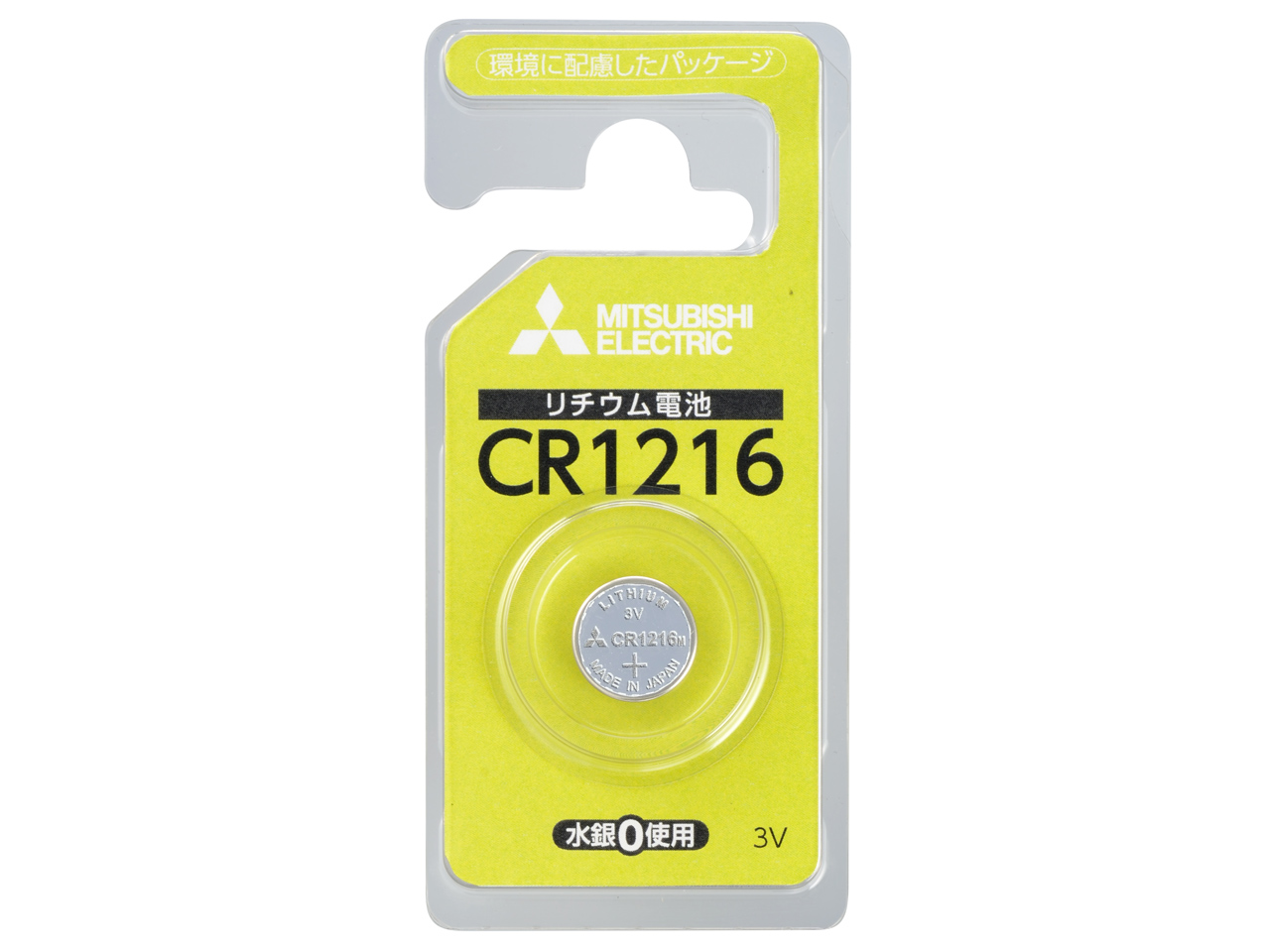 ���`�E���R�C���d�r 1�p�b�N CR1216D/1BP �̐��i�摜