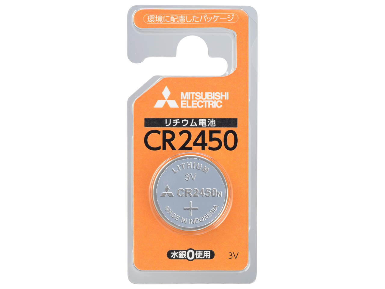 ���`�E���R�C���d�r 1�p�b�N CR2450D/1BP �̐��i�摜