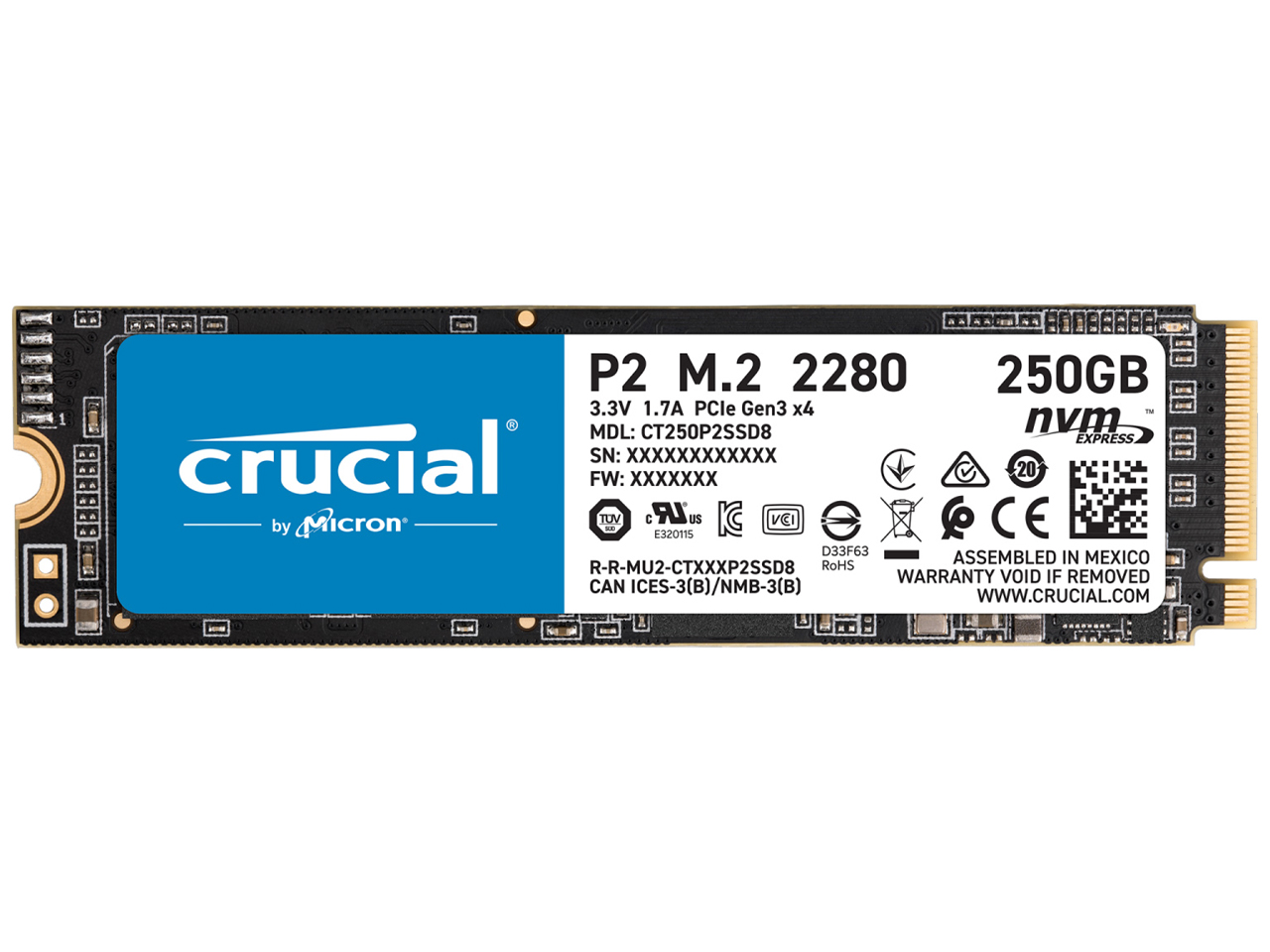 P2 CT250P2SSD8JP �̐��i�摜