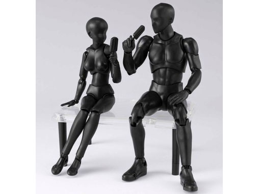 �w�A���O��3�x S.H.Figuarts �{�f�B����� DX SET 2 (Solid black Color Ver.) �̐��i�摜