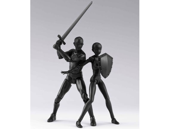 �w�A���O��4�x S.H.Figuarts �{�f�B����� DX SET 2 (Solid black Color Ver.) �̐��i�摜