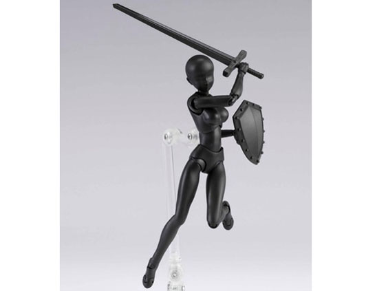 �w�A���O��5�x S.H.Figuarts �{�f�B����� DX SET 2 (Solid black Color Ver.) �̐��i�摜