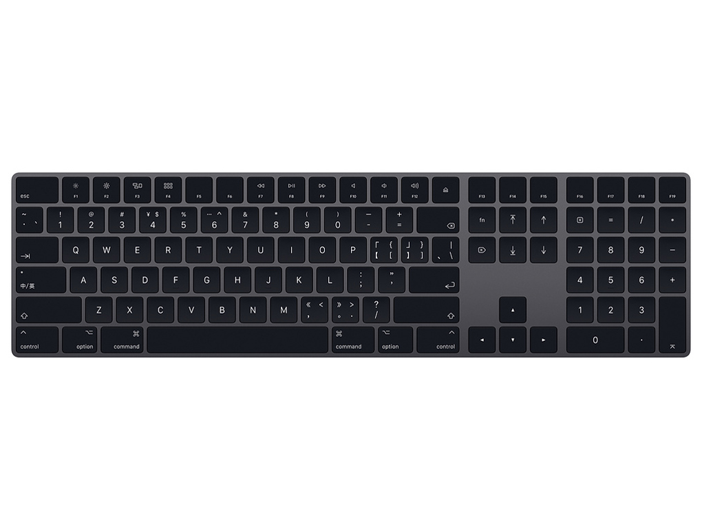 Magic Keyboard �e���L�[�t�� ������(�s����) MRMH2JC/A [�X�y�[�X�O���C] �̐��i�摜