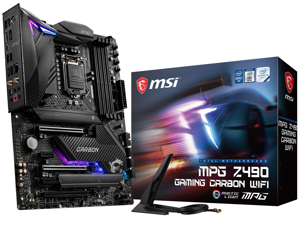 MPG Z490 GAMING CARBON WIFI