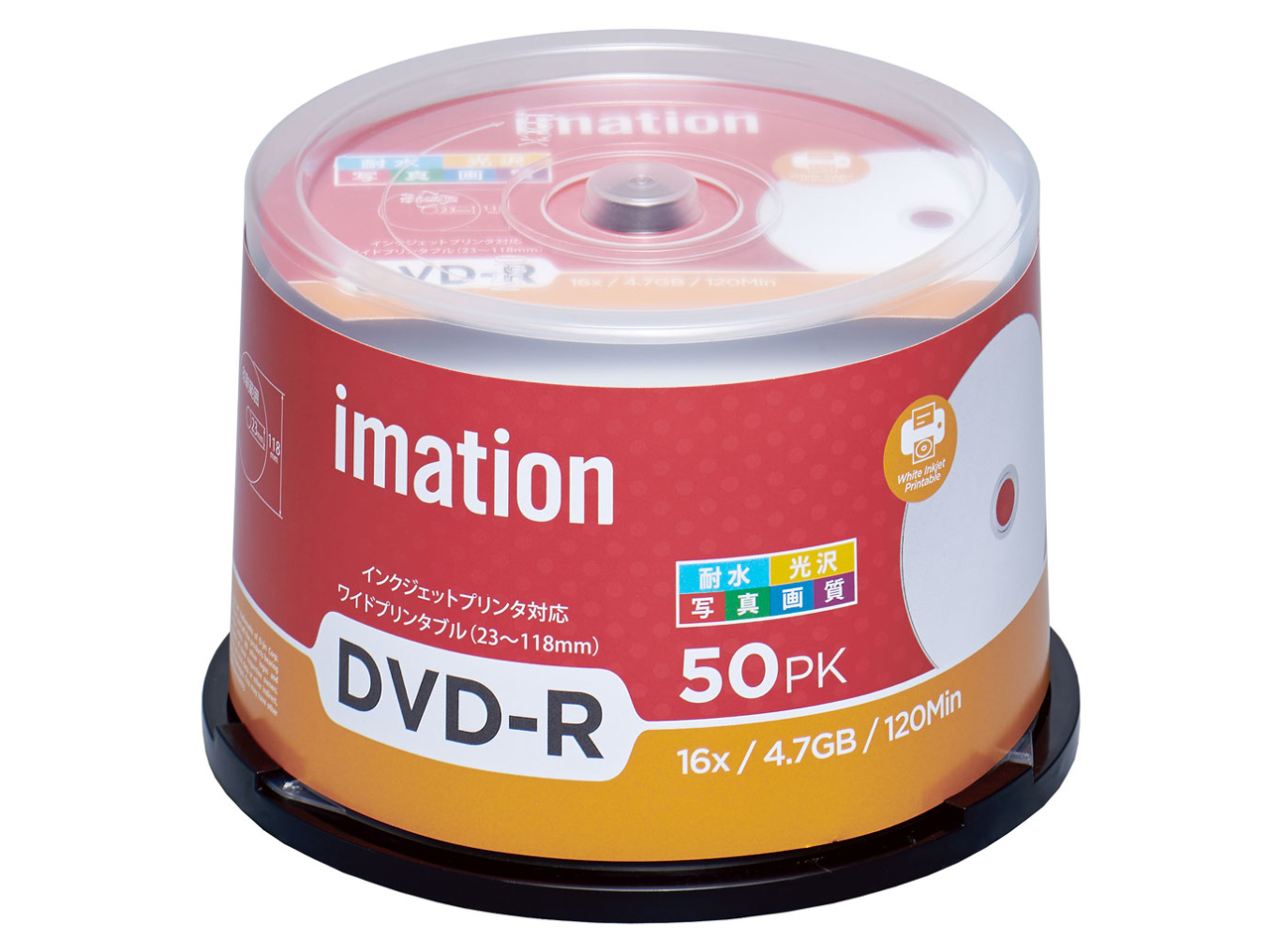 IMD16WS [DVD-R 16�{�� 50���g] �̐��i�摜