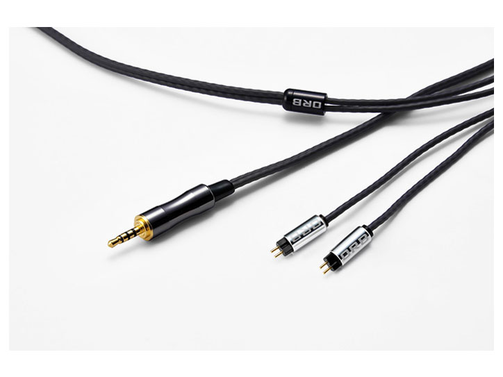 Clear force Nova 2nd generation Custom IEM 2pin 2.5�� 2.5mm(4��)��2�s�� [1.2m] �̐��i�摜