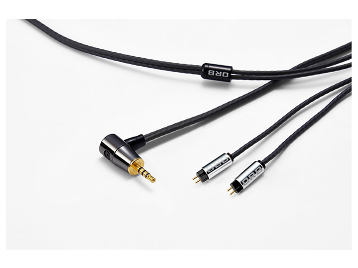 Clear force Nova 2nd generation Custom IEM 2pin 2.5��L 2.5mm(4��)��2�s�� [1.2m] �̐��i�摜