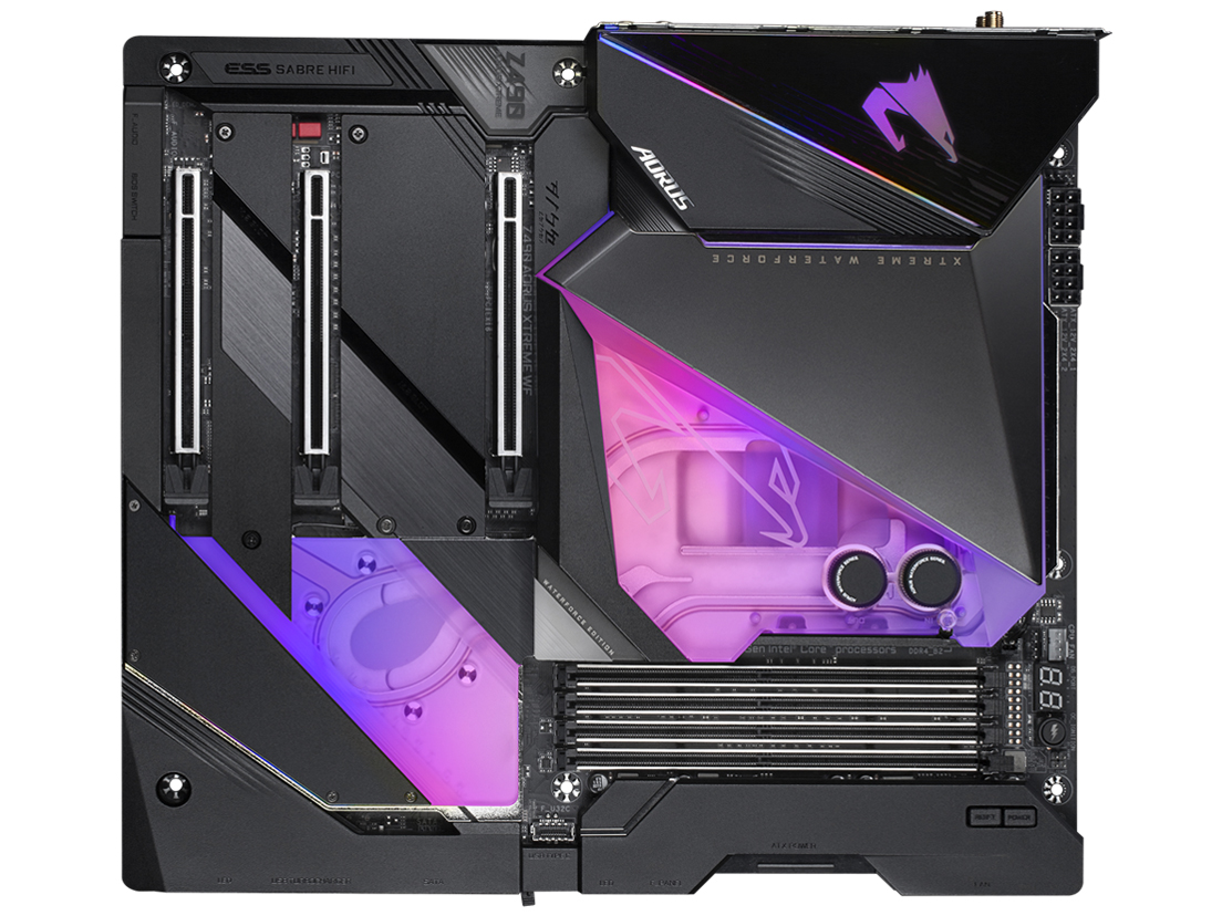 Z490 AORUS XTREME WATERFORCE [Rev.1.0] �̐��i�摜