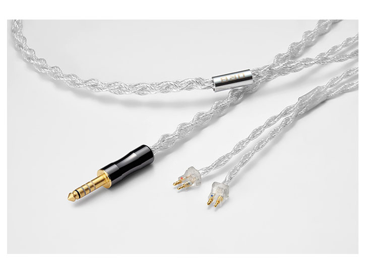 Glorious force core-8 FitEar 4.4�� 4.4mm�o�����X(5��)��2�s�� [1.2m] �̐��i�摜