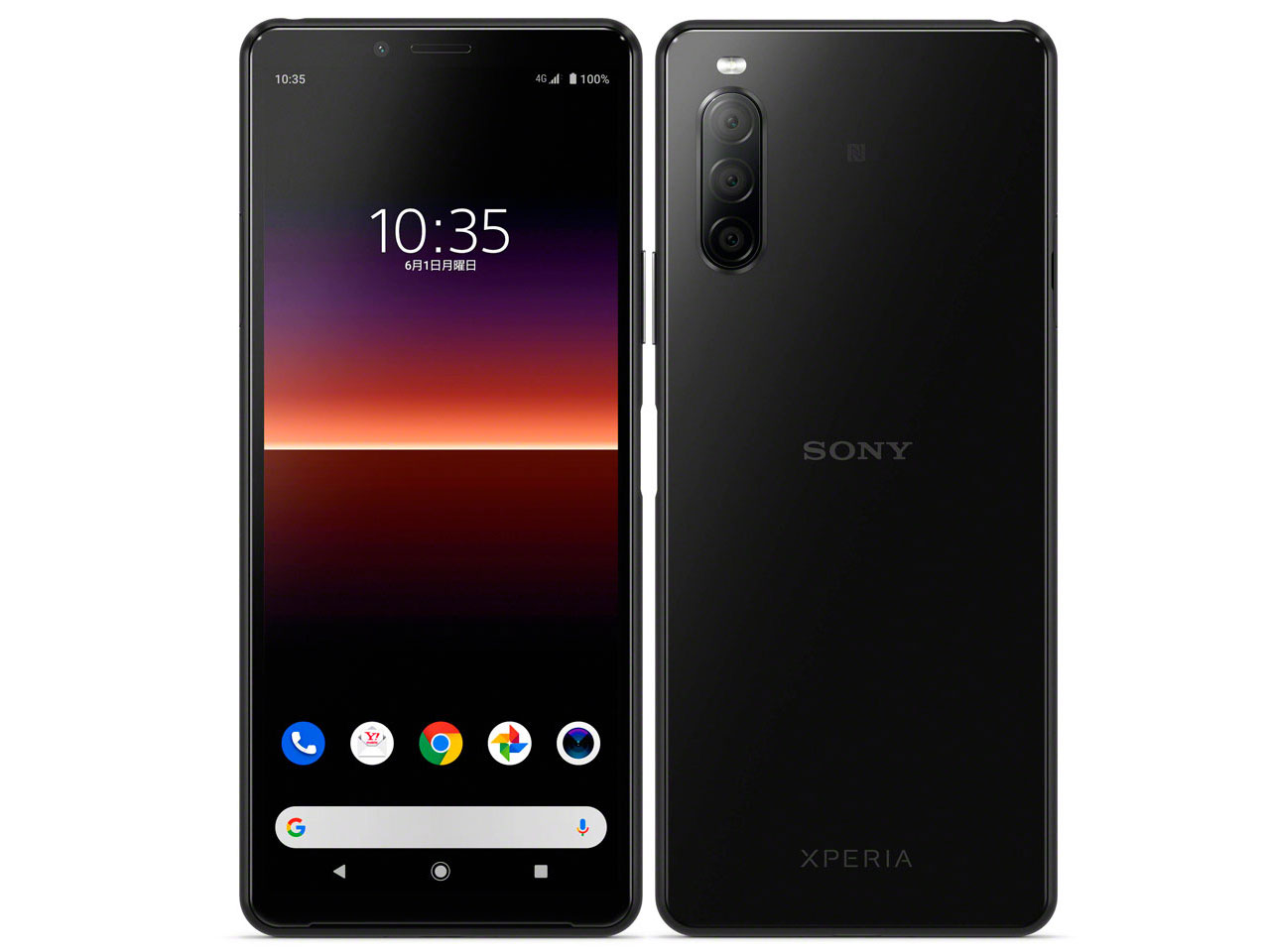 Xperia 10 II ���C���o�C�� [�u���b�N] �̐��i�摜