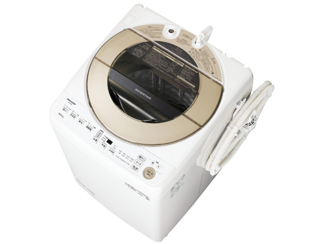 SHARP 縦型洗濯機 ES-GV9D 9kg 穴なし槽 2019年 d2591 シャープ 穴なし槽 ES-GV9D 価格比較 - 価格.com