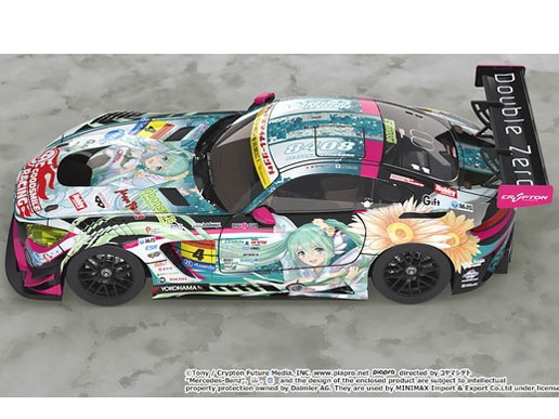 �����~�N GT�v���W�F�N�g 1/18 �O�b�h�X�}�C�� �����~�N AMG 2017 SUPER GT ver. �̐��i�摜