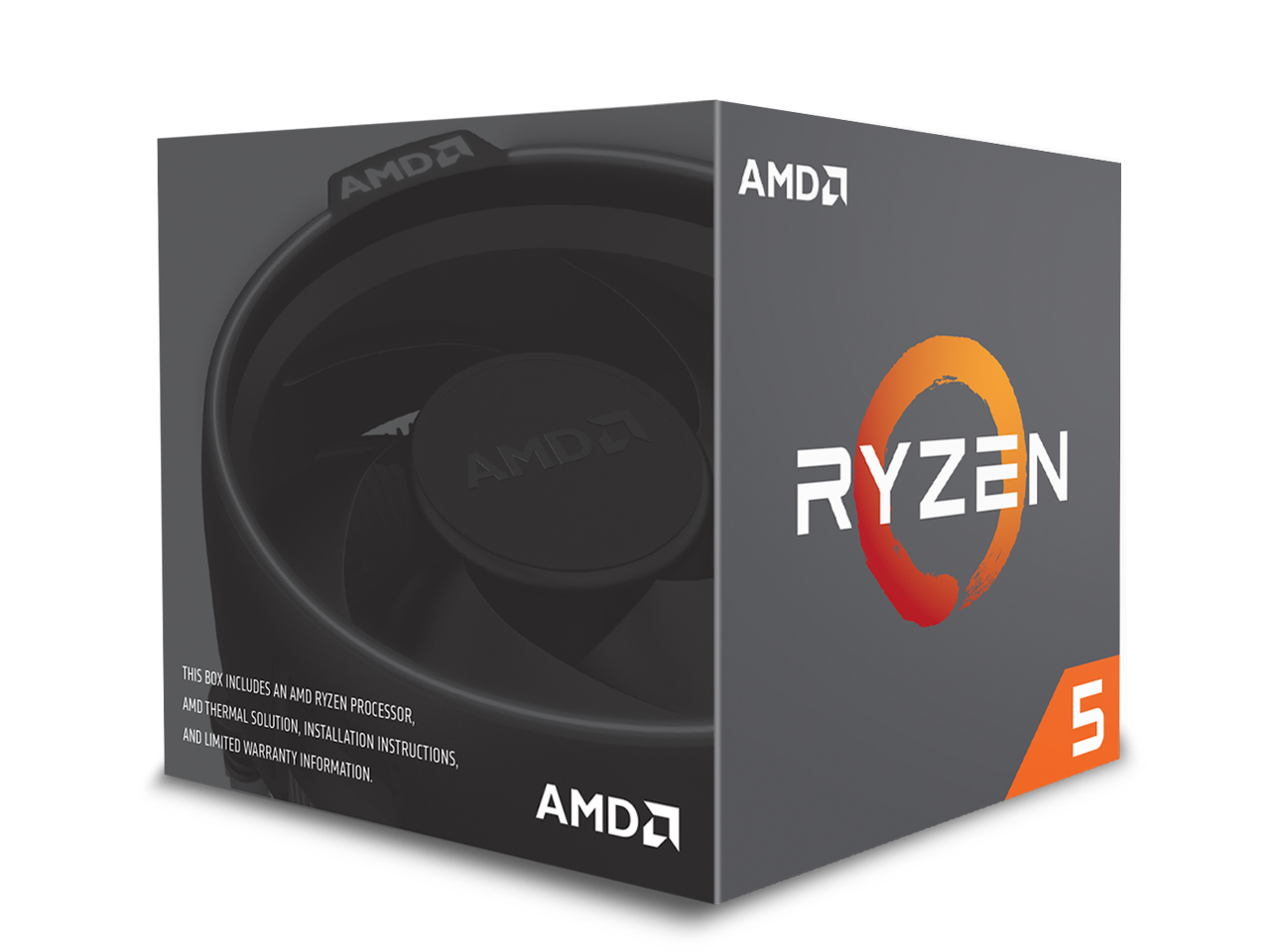 Ryzen 5 1600 (AF) BOX with Wraith Stealth Cooler