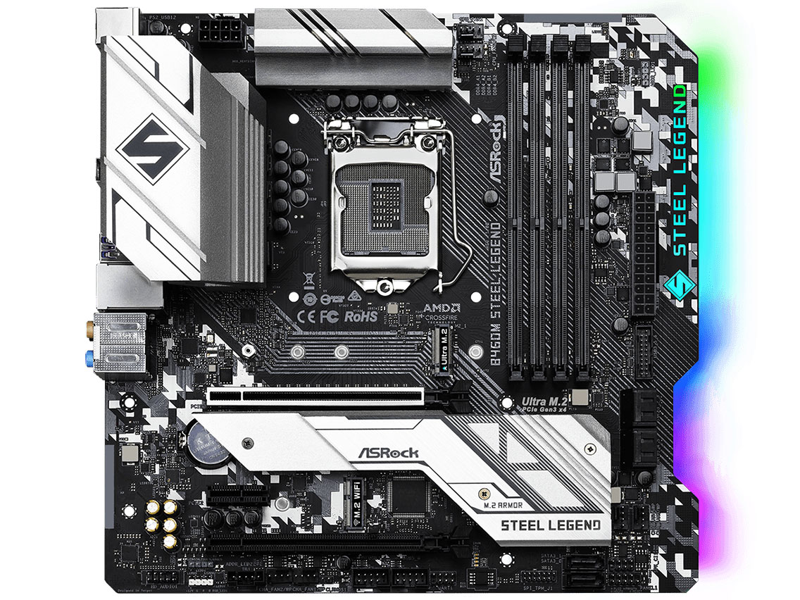 B460M Steel Legend �̐��i�摜